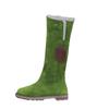 Bcshiye Women's Mid Calf Winter Snow Boots Chunky Low Heel Round Toe Warm Ankle Booties Lined Knee High Boots view 3