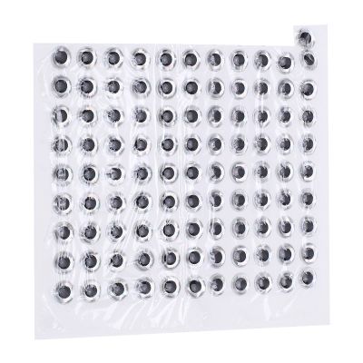 VGEBY 3D Simulation Fisheye Sticker, Simulation Fisheye Sticker Lightweight Not Easy to Drop 3D Fisheye Sticker(Silver) Other Fishing Tools and Accessories