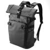 HAKUBA AMZSPRS02BPMBK Camera Bag, Plus Shell, Resist 02 Backpack, M AZ, Pure Black, Camera Backpack, Rucksack, Top and Bottom 2 Air Chamber Construction, Water and Stain Resistant PVC Coating, Expandable to Your Load Capacity view 1