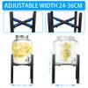 YiePhiot Water Filter Dispenser Counter Stand Width Adjusts 9.84"-14.17" view 3