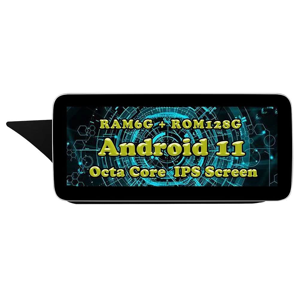 10.25Inch Android 11 Car Stereo Radio for Benz E Class W212 2010 2011 2012 2013 NTG4.0 Auto GPS Navigation RDS 4G WiFi RDS Multimeida Audio Video