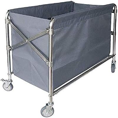SGSG W?schekorbwagen W?schesortierwagen mit Rollen Kommerzieller W?schekorbwagen mit abnehmbaren Taschen fr Hotels
