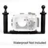 Seafrogs 40m/130ft Unterwater Camera Housing Case w/Wide Angle Dome Port and Two Hands Aluminium Tray for Sony A7III A7RIII a73 a7r3 A7 Mark 3 Protective Hard case for Photography Videography view 4