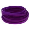 Auniwaig 10m/32.8ft Braid Cable Sleeving Flexible Wire Mesh Sleeve PET Expandable Orange Cable Management Sleeves for 0.15inch/3.82mm Dia Wire, Flat Width 0.24 inch/6mm, Purple 1PCS view 1