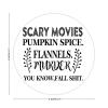 100 Pcs Halloween Stickers for Pumpkin Spice Flannels Fall Shit Farmhouse Stickers Halloween decorations Stickers for Envelope Seals Candy Halloween Party Decorations view 2