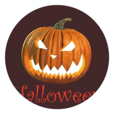 100 Pcs Halloween Stickers for Halloween Horror Jack o lantern Stickers Halloween decorations Stickers for Envelope Seals Candy Halloween Party Decorations