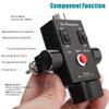 KOERTACOO Camcorder Zoom Controller, Remote Control Zoom, Iris, and Focus Control + 2.5mm and 3.5mm Jack Cable for Panasonic HC-X1 HC-PV100 AG-UX90 AG-UX180 HC-X1000 AG-AC30 AG-AC90 AU-EVA1 Camera. view 2