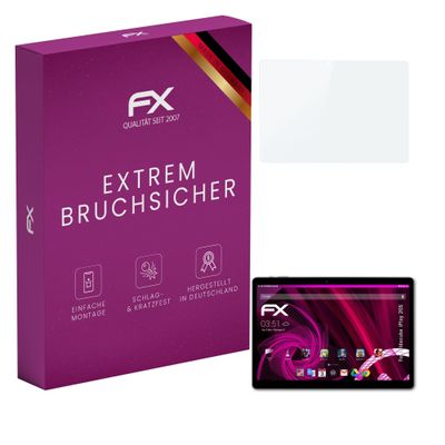 atFoliX Plastic Glass Protective Film compatible with Alldocube iPlay 20S, 9H Hybrid-Glass FX Screen Protector