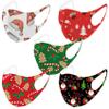 5PCS Christmas Face Mask Holiday Covers with Elastic Ear Loop Cover Full Face Anti-Dust, Unisex, Washable, Breathable, and Reusable (Kids Christmas) view 1