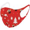 5PCS Christmas Face Mask Holiday Covers with Elastic Ear Loop Cover Full Face Anti-Dust, Unisex, Washable, Breathable, and Reusable (Kids Christmas) view 2