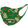 5PCS Christmas Face Mask Holiday Covers with Elastic Ear Loop Cover Full Face Anti-Dust, Unisex, Washable, Breathable, and Reusable (Kids Christmas) view 3