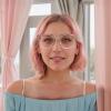 ANRRI Blue Light Blocking Glasses,Blue Light Filter Computer Glasses Women Men Clear Eyewear view 2