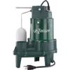 Zoeller 1/2 HP (Horsepower) 6000 GPH Cast Iron Vertical Float Switch Submersible Sewage Pump - Case of: 1; view 1
