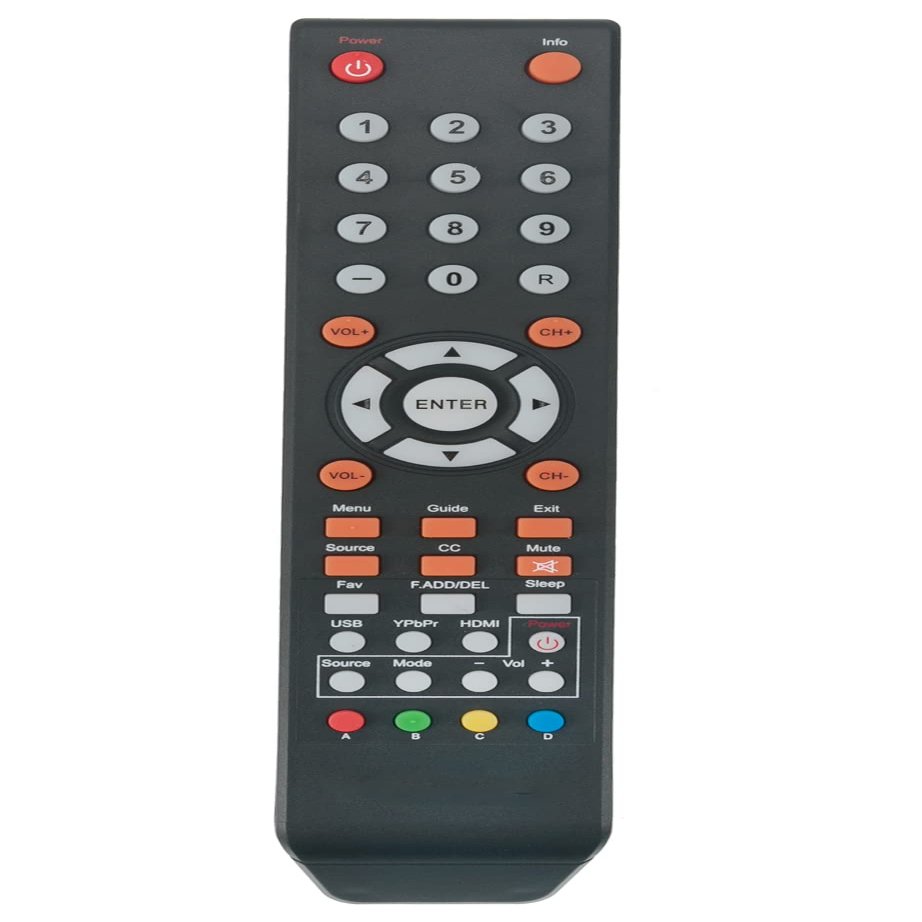 AULCMEET Replaced Remote Compatible with Komodo & oCOSMO TV KX-322R KX-322 KX-405 KX-515 KX-515R KX-555 KU-555 KU-555R LED TV CE3220 CU5550 CE5550 CE5150 CE4050