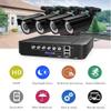 MWEIMA AHD 1080P Outdoor Security Camera,CCTV Recorder Kit with 4pcs HD 1200TVL Upgrade Home Surveillance Cameras,Waterproof,Night Vision,Motion Alert view 2