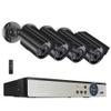 MWEIMA 5MP Home Security Camera System,8CH Expandable DVR with 4PCS Waterproof Cameras,Night Vision,Motion Alert,Remote Views,7X24 Real-Time Monitoring (Size : Standard Kit) view 1