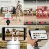 Pivo Equestrian Pod Standalone Auto Tracking Phone Holder, Face, Body & Horse Tracker, 360 Rotation, 6 Speed, Stand for Video Recording (White) view 4