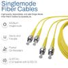 SpeedaLite 6M ST-ST Fiber Patch Cable OS2 Singlemode Duplex 100Gig OFNR, A(Tx) to B(Rx), 6 Meter view 3
