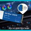 Western Digital 1TB WD Blue SN570 NVMe Internal Solid State Drive SSD - Gen3 x4 PCIe 8Gb/s, M.2 2280, Up to 3,500 MB/s - WDS100T3B0C view 4