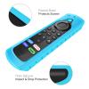 CaseBot Remote Case for Fire TV Stick HD/4K/4K Max (1st Gen)/Fire TV Stick (3rd Gen)/Lite - Anti-Slip Shockproof Silicone Cover for Alexa Voice Remote (2nd & 3rd Generation) (Blue Glow) view 4