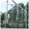 Xrdbfd 3x4m Clear Tarpaulin,Waterproof PVC Tarpaulin,with Reinforced Eyelets,Foldable Outdoor Plastic Tarpaulin Cover,Multi-Purpose Industrial Tarp for Plants,Gardens,greenhouses,2.1x2.1m/6.9 * 6.9ft view 1