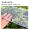 Xrdbfd 3x4m Clear Tarpaulin,Waterproof PVC Tarpaulin,with Reinforced Eyelets,Foldable Outdoor Plastic Tarpaulin Cover,Multi-Purpose Industrial Tarp for Plants,Gardens,greenhouses,2.1x2.1m/6.9 * 6.9ft view 4