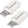 AOICRIE 2PCS Vk-172 USB Dongle GPS Module G-Mouse Glonass Navigation, Support Windows 10/8/7/vista/XP/CE Andorid Linux for Raspberry Pi (White) view 1