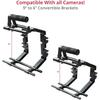 FLYCITY DSLR Camera Cage Shoulder Mount Rig Kit (FC-03F) with Follow Focus & Matte Box | Shoulder Stabilizer Support for Video DV Camcorder HD DSLR | Best Affordable Kit view 4