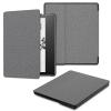 ALMIGHTY Fabric Case for Kindle Oasis (10th Generation, 2019 Release and 9th Generation, 2017 Release) - Slim Cover with Auto Wake/Sleep, Grey view 1
