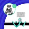 Joby PodZilla Medium Kit, Flexible Tripod with GripTight 360 Phone Mount, Phone Tripod from The Creators of GorillaPod, Compatible with iPhone, Smartphones and Action Cameras, up to 1Kg, Teal view 4