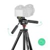 JOBY Compact Advanced Kit, Camera/Smartphone Tripod with 3-Way Head, Universal Quick Release Attachment -20 ", Smartphone Holder, Carrying Bag, DSLR, Mirrorless, Colour: Black, Capacity 3 Kg view 2