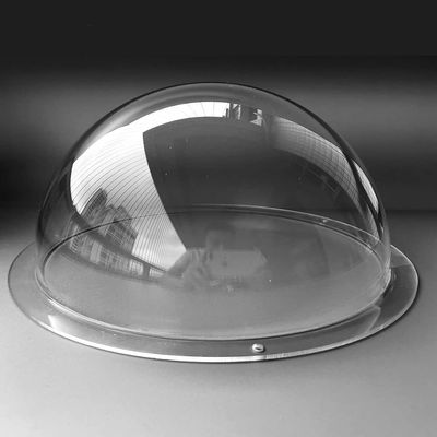 9.8 Inch Indoor Outdoor CCTV Replacement Acrylic Clear Dome Cover Transparent Case Protector Security Surveillance CCTV Camera Housing Dust Cover 249x114mm
