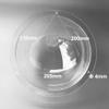 9.8 Inch Indoor Outdoor CCTV Replacement Acrylic Clear Dome Cover Transparent Case Protector Security Surveillance CCTV Camera Housing Dust Cover 249x114mm view 3