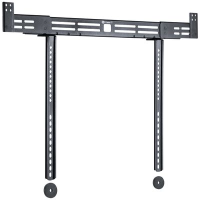 GEARit Sound Bar Mount, Soundbar TV Bracket (Up to 22 lbs) Mount Top or Bottom or Wall Hold, Height and Depth Adjustable Flush Design