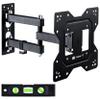 GEARit TV Wall Mount/Monitor (TVs 23 to 43 inch) Up to 66lbs - Full Motion Swivel, Tilt, Articulating Arm, Vesa 75 100 200