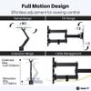GEARit TV Wall Mount/Monitor (TVs 23 to 43 inch) Up to 66lbs - Full Motion Swivel, Tilt, Articulating Arm, Vesa 75 100 200 view 3