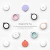 UPPERCASE NimbleShell Premium Silicone Case Compatible with Apple AirTag (Mineral Gray, 1 Pack) view 4