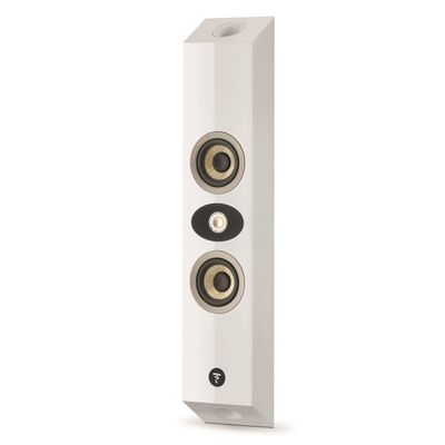 Focal 301 Bass-Reflex 2-Way On-Wall Loudspeaker (White High Gloss)