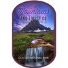 Die Cut Sticker Glacier National Park, Montana, The Mountains are Calling, Vinyl Sticker, (Waterproof Decal for Cars, Water Bottles, Laptops, Coolers), Large view 1
