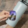 Die Cut Sticker Glacier National Park, Montana, The Mountains are Calling, Vinyl Sticker, (Waterproof Decal for Cars, Water Bottles, Laptops, Coolers), Large view 2