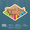 Die Cut Sticker Rehoboth Beach, Delaware, Flip Flops on Beach, Vinyl Sticker, (Waterproof Decal for Cars, Water Bottles, Laptops, Coolers), Large view 4