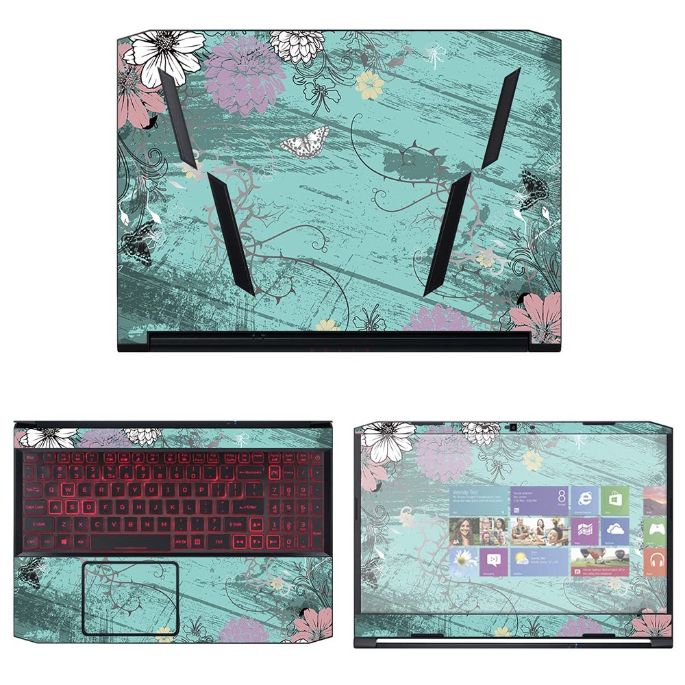 Decalrus - Protective Decal Sticker for The Acer Nitro 5 AN515-57 (15.6" Screen) case Cover wrap ACnitro5_AN515-57-212