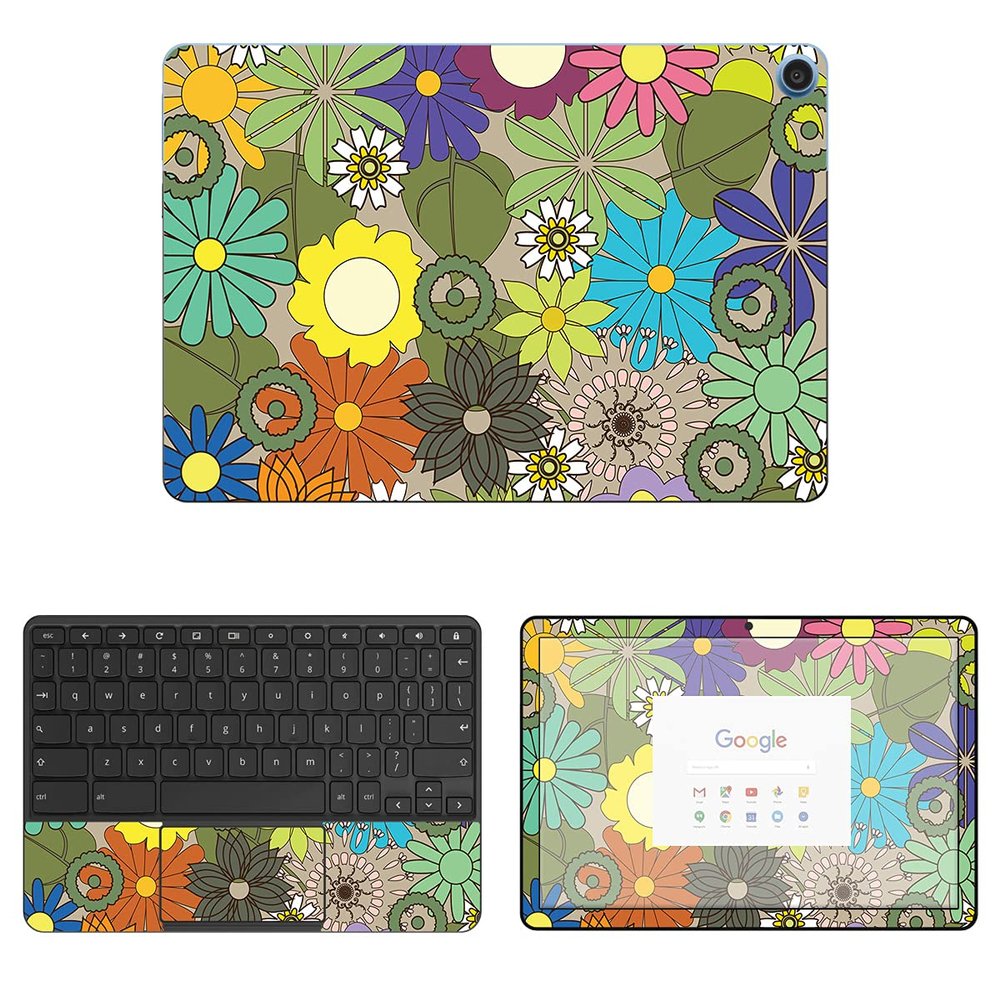 Decalrus - Protective Decal Skin Sticker for The Lenovo Chromebook Duet (10.1" Screen) Tablet Cover wrap LEchrmbkDuet10-108