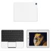 Decalrus - Protective Decal for Lenovo Chromebook Duet (10.1" Screen) Tablet White Carbon Fiber Skin Skins Decal for case Cover wrap CFlenovoChrmbkDuet10White view 1