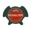 Lantern Press Sticker Olympic National Park, Washington, Mount Olympus, Press Artwor Die Cut Vinyl, (Waterproof Decal for Cars, Water Bottles, Laptops, Coolers), Small view 1