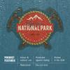 Lantern Press Sticker Olympic National Park, Washington, Mount Olympus, Press Artwor Die Cut Vinyl, (Waterproof Decal for Cars, Water Bottles, Laptops, Coolers), Small view 4