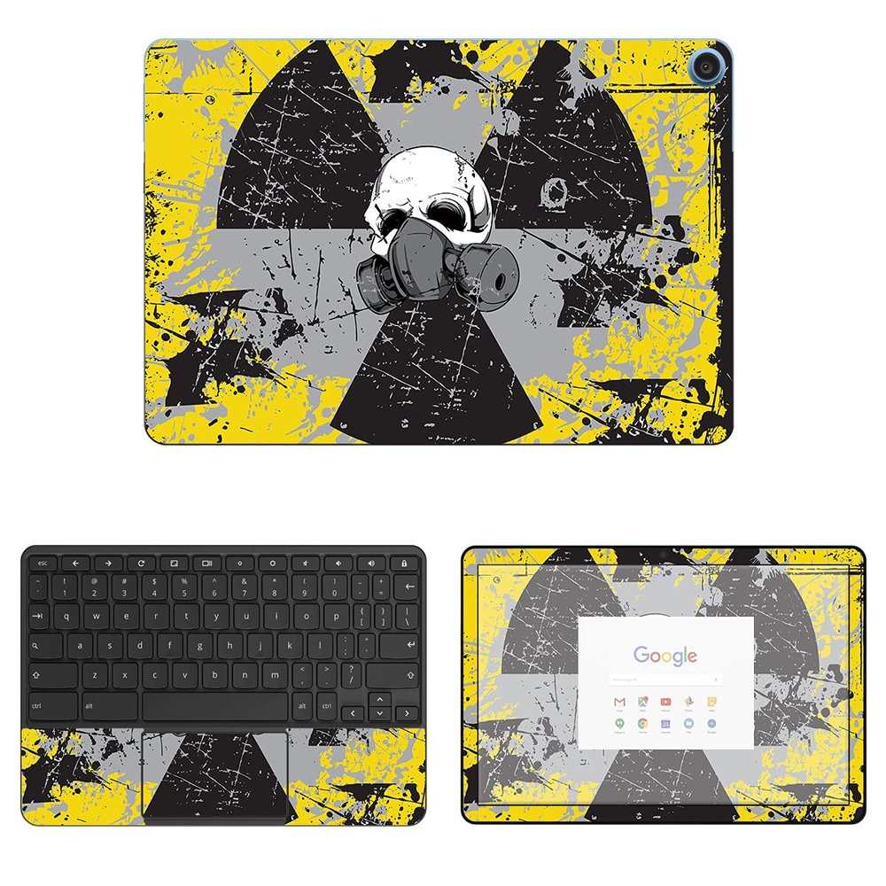 Decalrus - Protective Decal Skin Sticker for The Lenovo Chromebook Duet (10.1" Screen) Tablet Cover wrap LEchrmbkDuet10-205