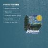 Lantern Press Sticker Jefferson, Texas, Bigfoot Starry Night, Die Cut Vinyl, (Waterproof Decal for Cars, Water Bottles, Laptops, Coolers), Small view 4