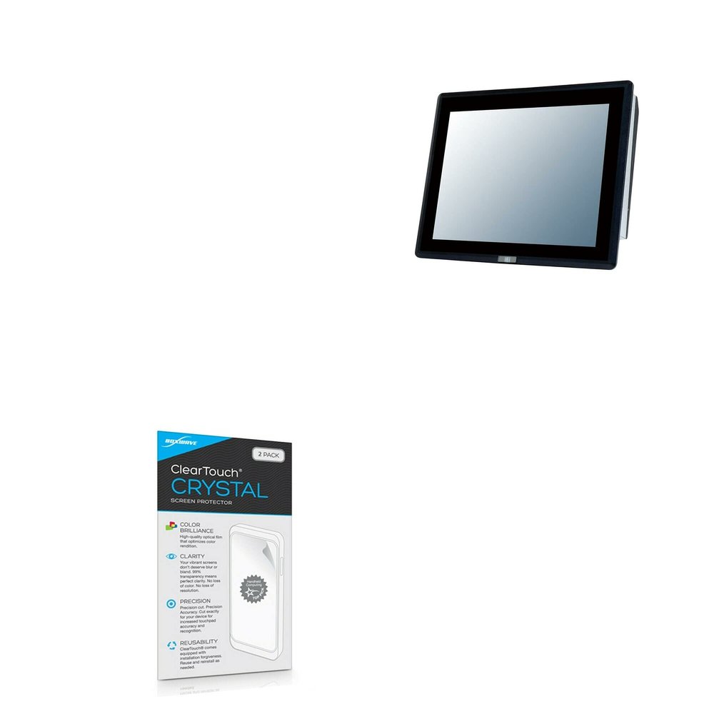 BoxWave Screen Protector Compatible with BSI Computer PPC-F15A-H81 - ClearTouch Crystal (2-Pack), HD Film Skin - Shields from Scratches