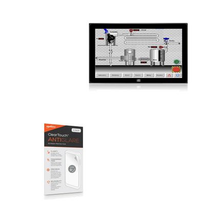 BoxWave Screen Protector Compatible with BSI Computer DM-FW19A - ClearTouch Anti-Glare (2-Pack), Anti-Fingerprint Matte Film Skin